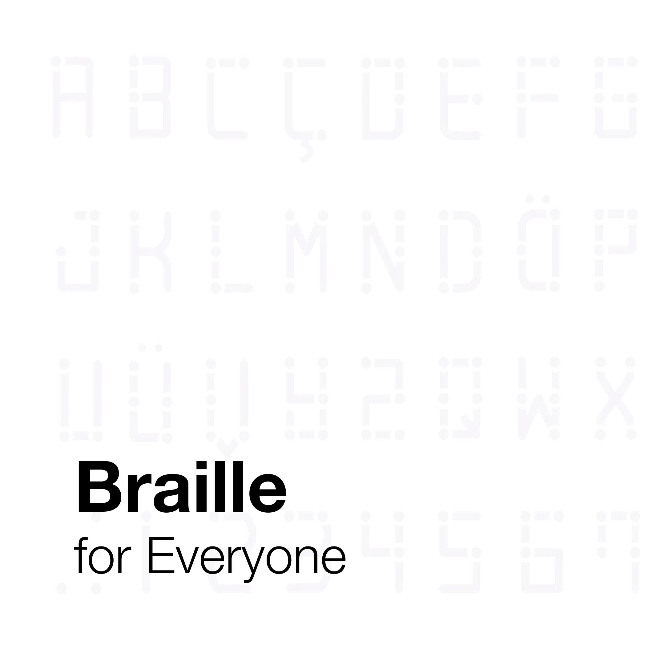 Braille TR Type Face